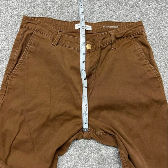 Carhartt Pants Womens 28 Brown Work In Progress WIP Pierce Boyfriend Carpenter - Picture 5 of 10